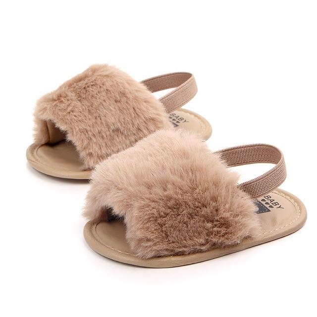 Hair Style Classic Baby Girl Slipper