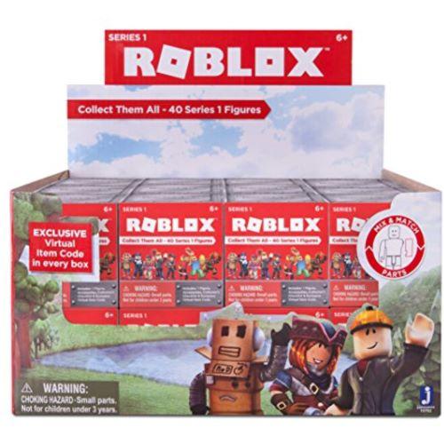 Roblox Action Figure Mystery Box 6packs - how do you put in codes from roblox mystery packs