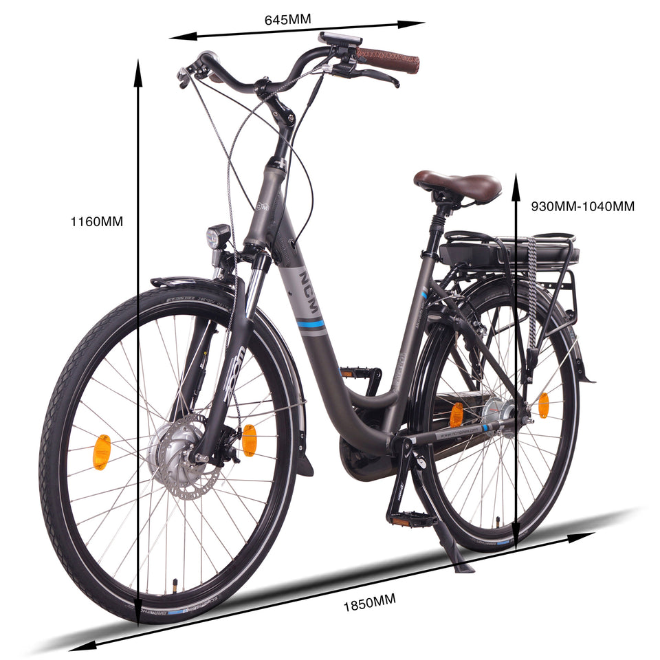 ncm munich electric city bike