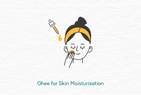 desi ghee as a skin moisturizer