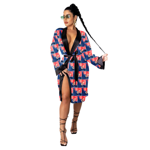 Hennessy & tiktok silk robes - Women's Clothing & Shoes