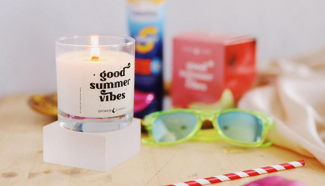 Summer self care candle scents