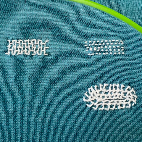 embroidery style darning