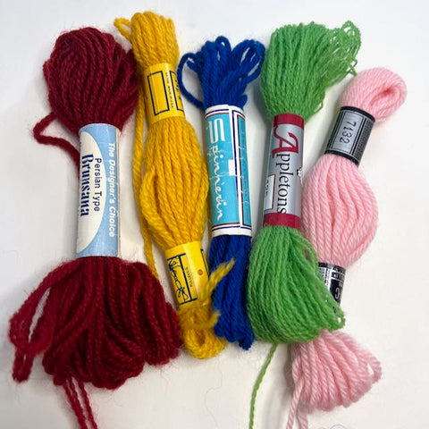 crewel, needlepoint, tapestry yarn