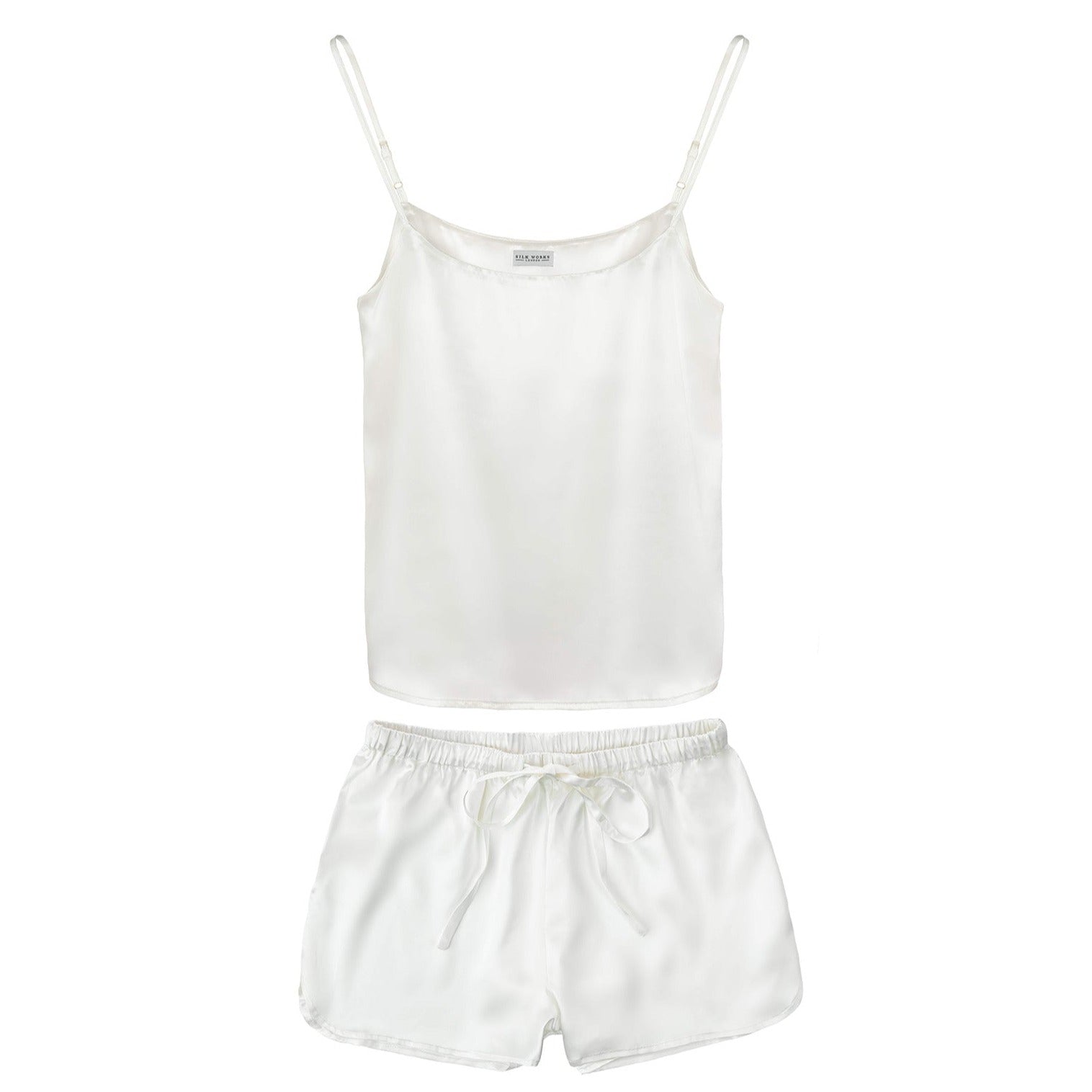 Silk Cami & Shorts Pyjama Set - 100% Mulberry Silk