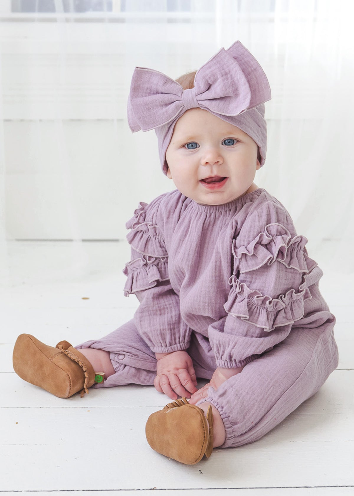 Lavender Dew Cotton Gauze Dress