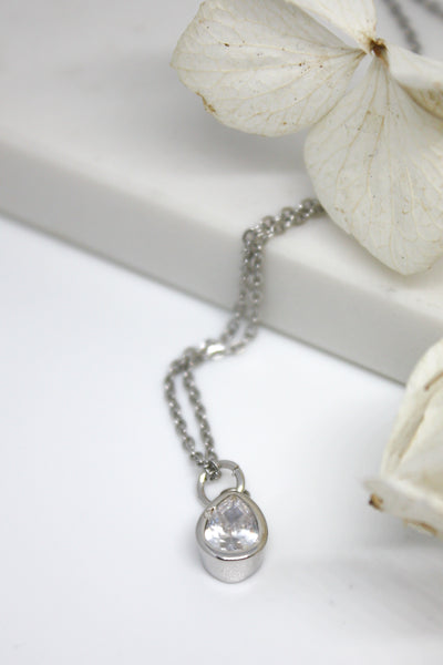 Canyon Necklace White Gold