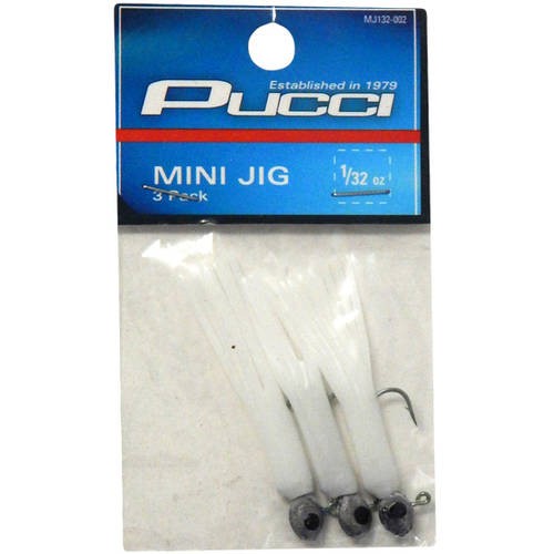 Pucci Mini Jig 1/16oz MJ116-033 / Red/White