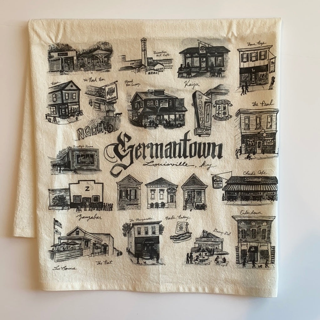 Louisville KY Tea Towel – Barrel Down South