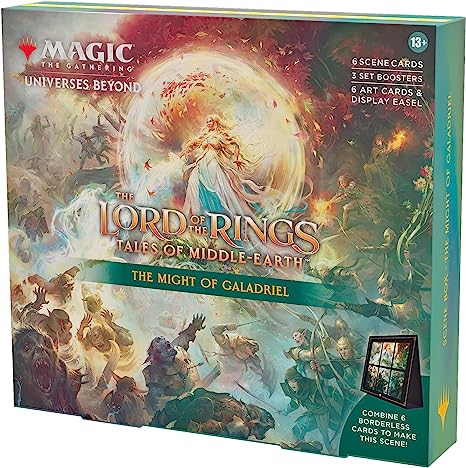 Magic: The Gathering Lord of the Rings Tales of Middle-Earth Bundle Gift  Edition - 8 Set Boosters