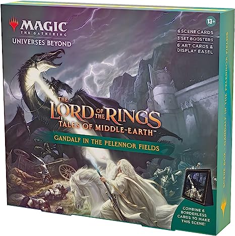Aragorn at Helm's Deep - Tales of Middle Earth MTG Scene Box