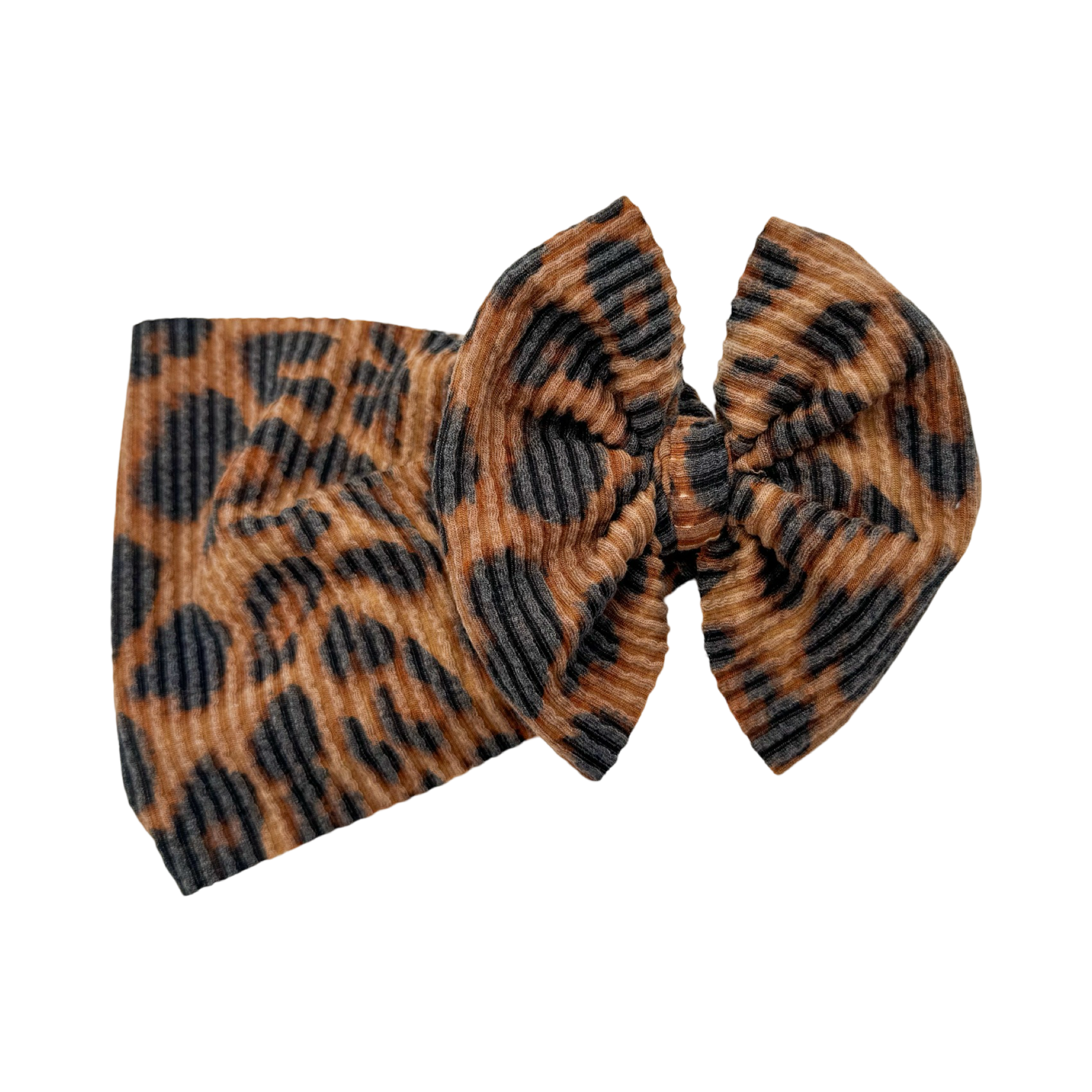 Cheetahs In Fall (Ribbed) Head Wrap