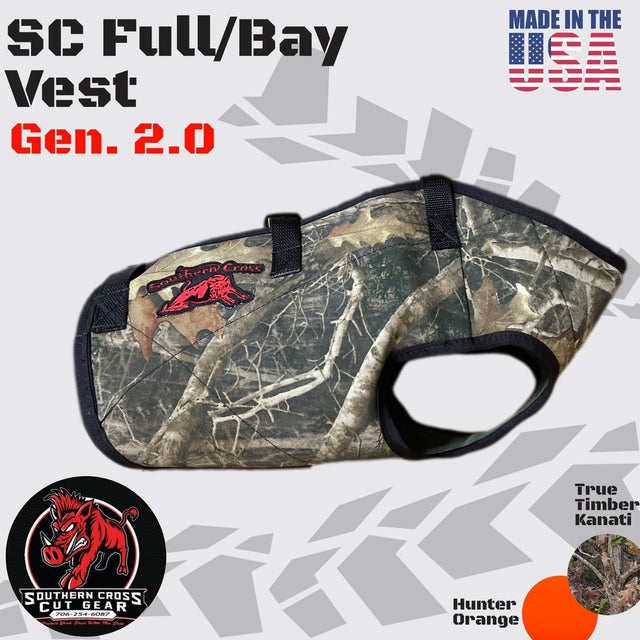 Ultra Flex Full PRO Vest- Attached Collar Light Weight - Southern Cross Cut  Gear