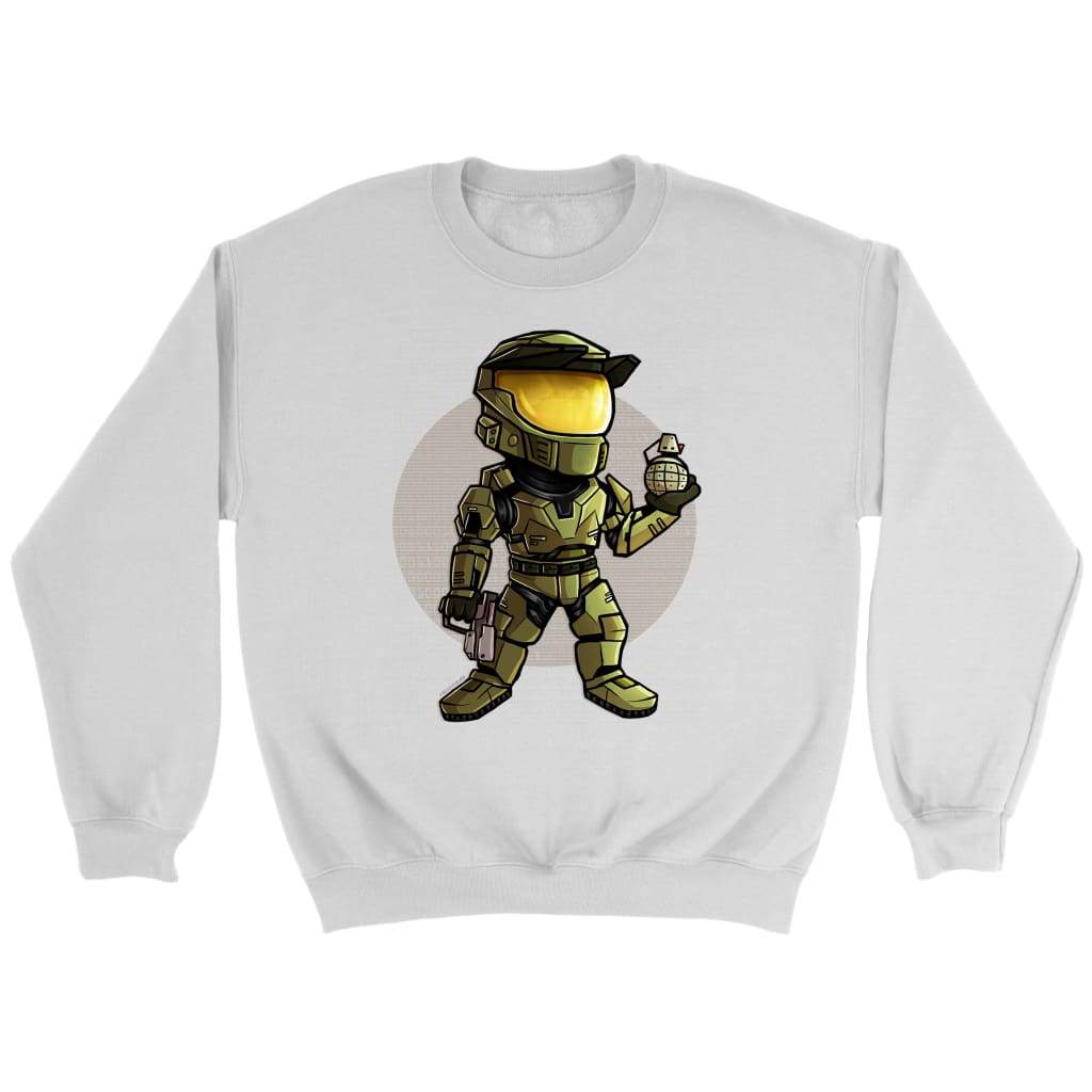 Halo Master Chief Sweatshirt Free Shipping Popcorn Clothing C - roblox master chief shirt