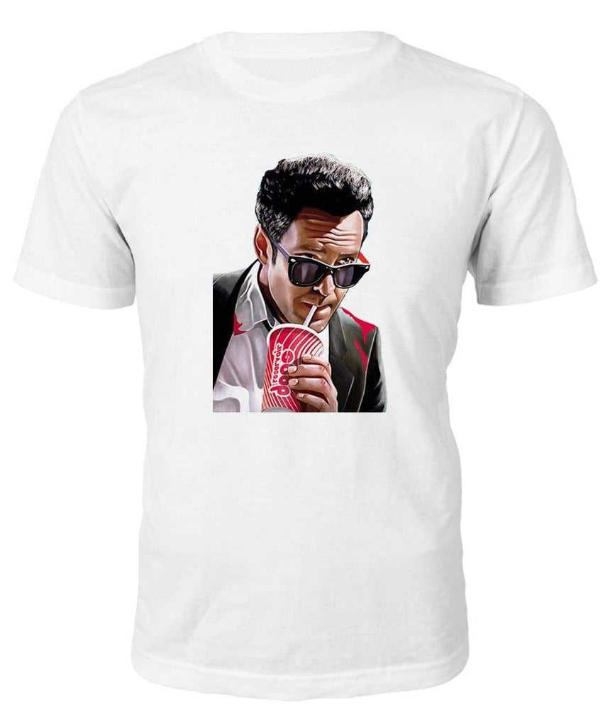 野村訓市着用 Reservior Dogs 映画Tシャツ 黒 白 茶 Tシャツ