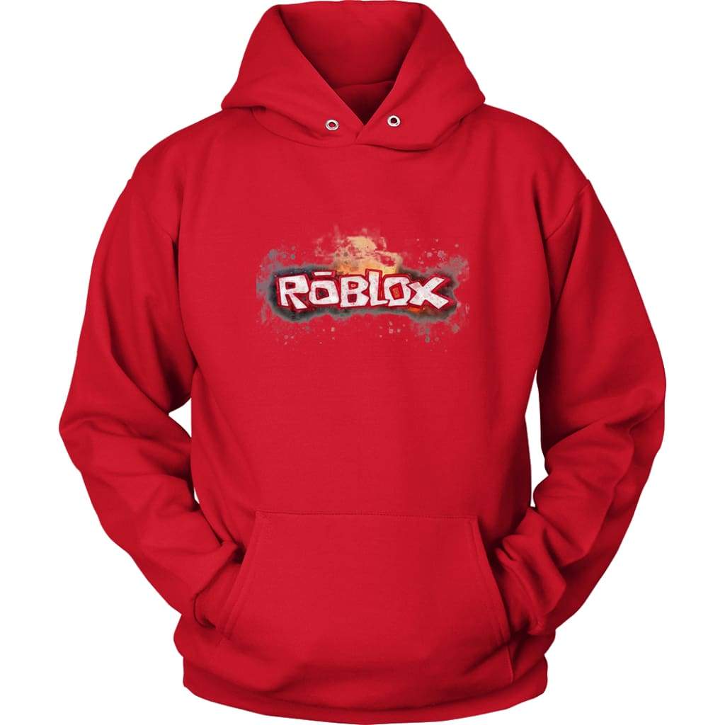 Roblox Hoodie T Shirt Red