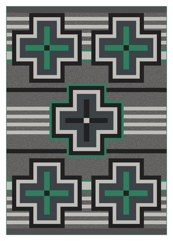 Bounty Jade Trade Blanket rug