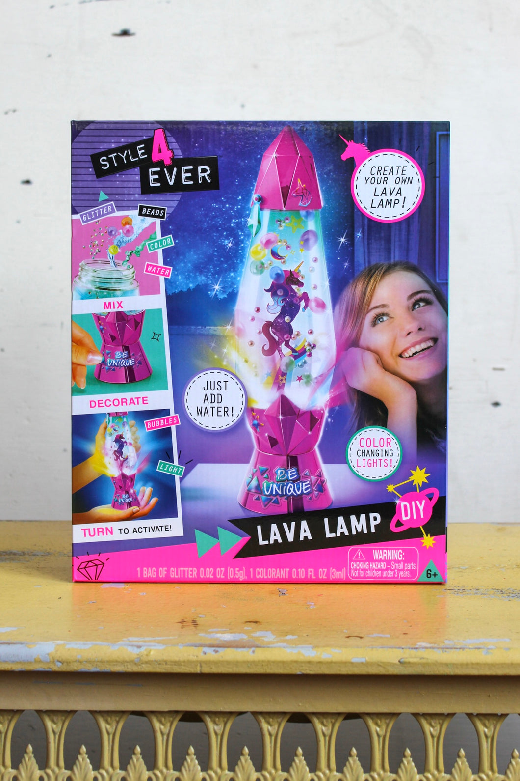 diy unicorn lava lamp