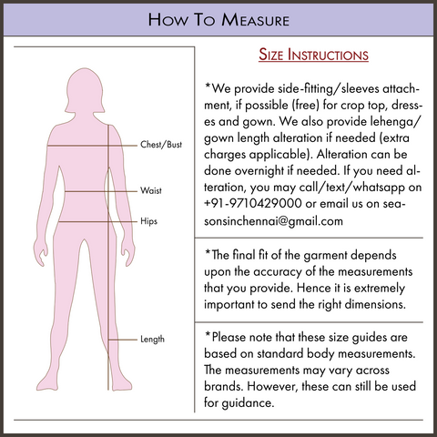 Measurements: PDF Files - Dresspatternmaking