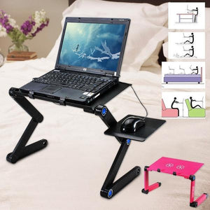 Foldable Laptop Cooling Stand Folding Laptop Table Dealsocrowd