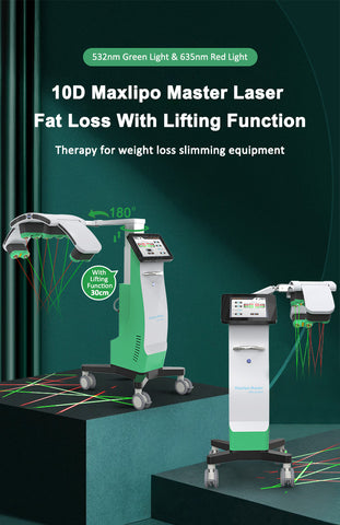 10D Maxlipo Master Laser Fat Loss With Lifting Function Therapy