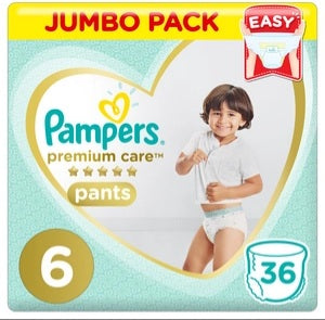 pampers premium large size