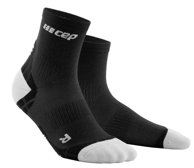 CEP ultralight compression Short Socks men black-lightgrey - Winzer Gesunde Schuhe