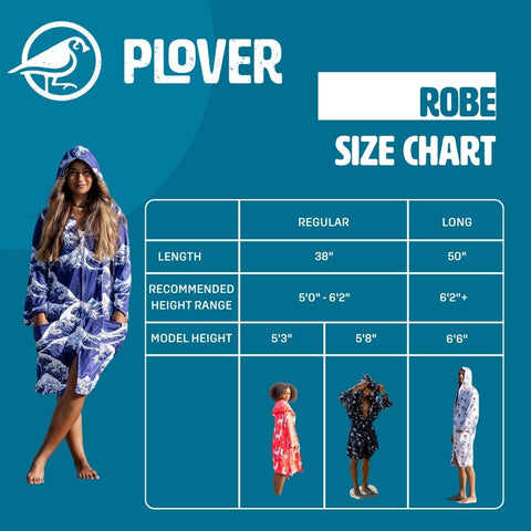 Robe size chart