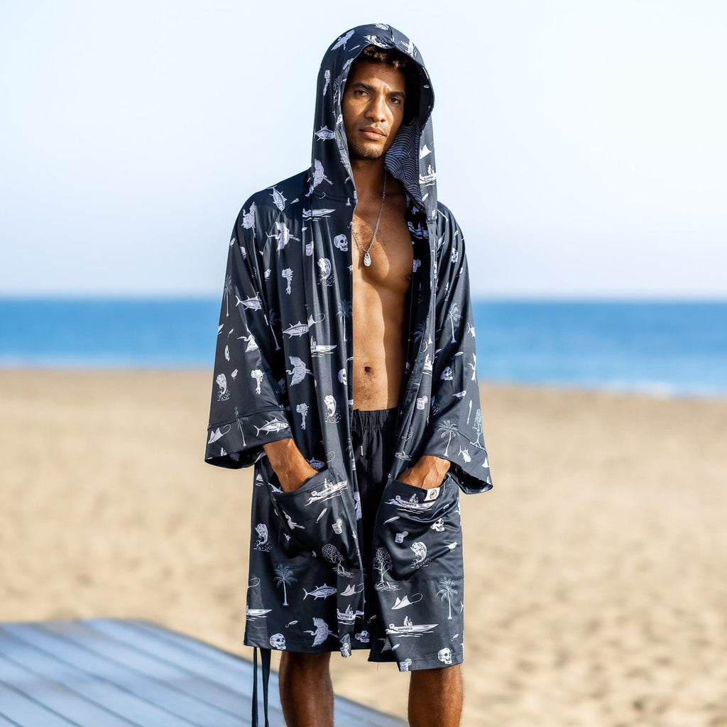 Winter Wave: Fleece Lined Change AnyWear Robe – Plover Robes