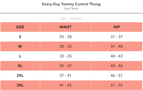 Every-Day Tummy Control Thong – Peachy Shapewear