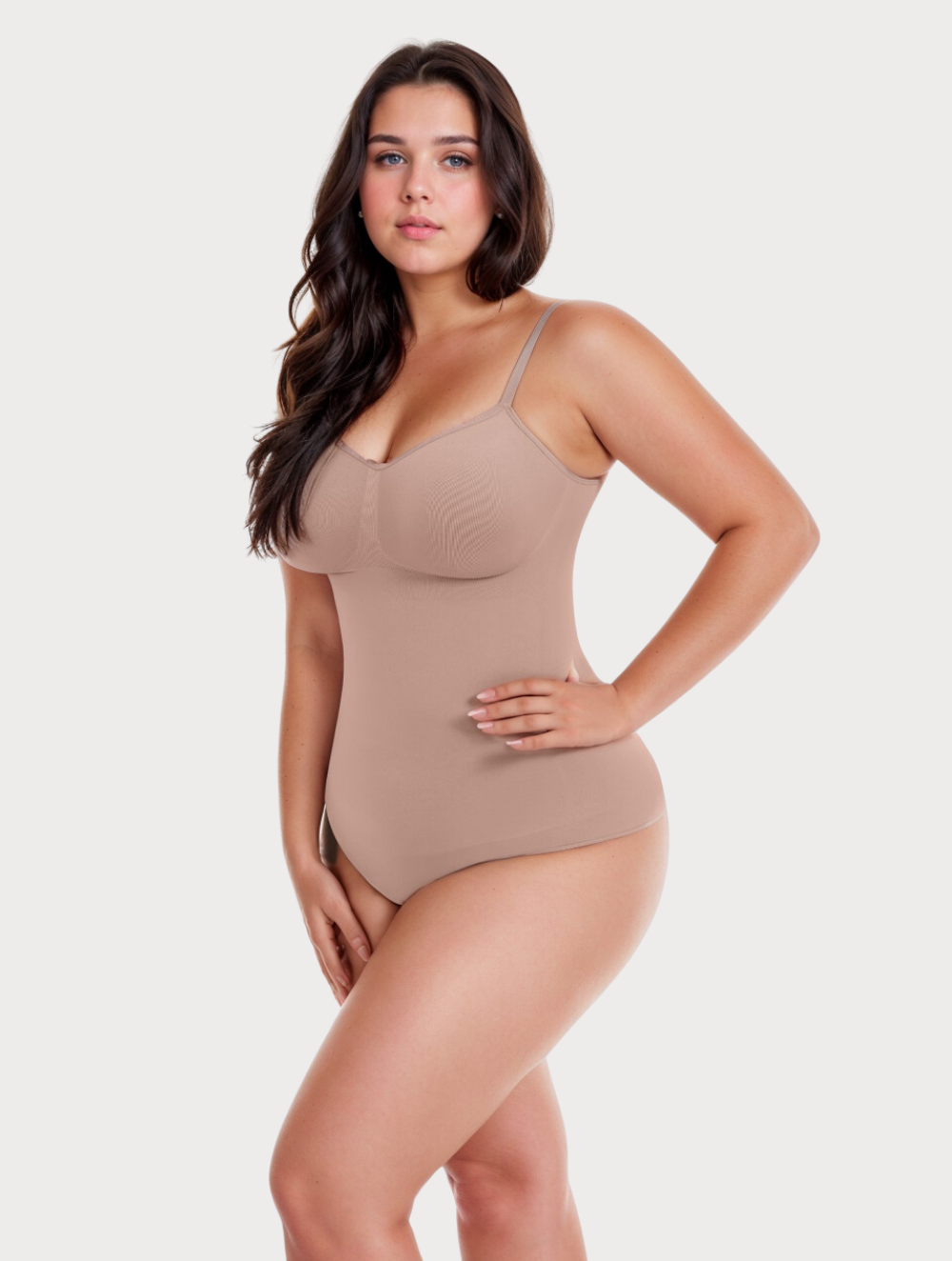 ContourSculpt Scoop Tank Thong Bodysuit – Peachy Shapewear