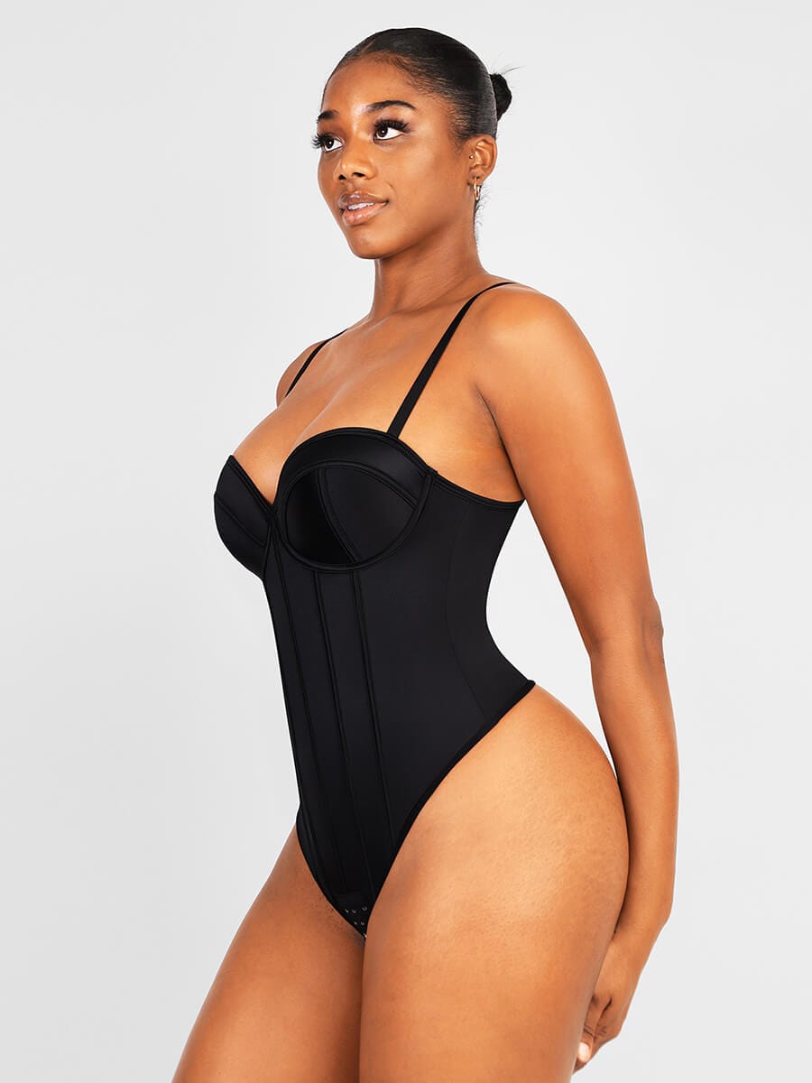 Aayomet Shapewear for Women Halft Back Body Shaper Bra Bodysuits