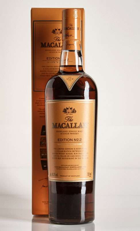 Macallan Edition 2 Single Malt Scotch Whisky 700ml Annandale Cellars