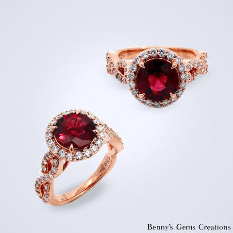 Garnet ring