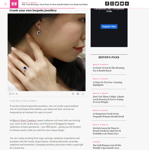 bespoke jewellery media feature