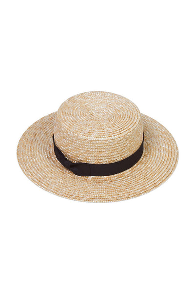 The Spencer Boater Hat | Prism Boutique