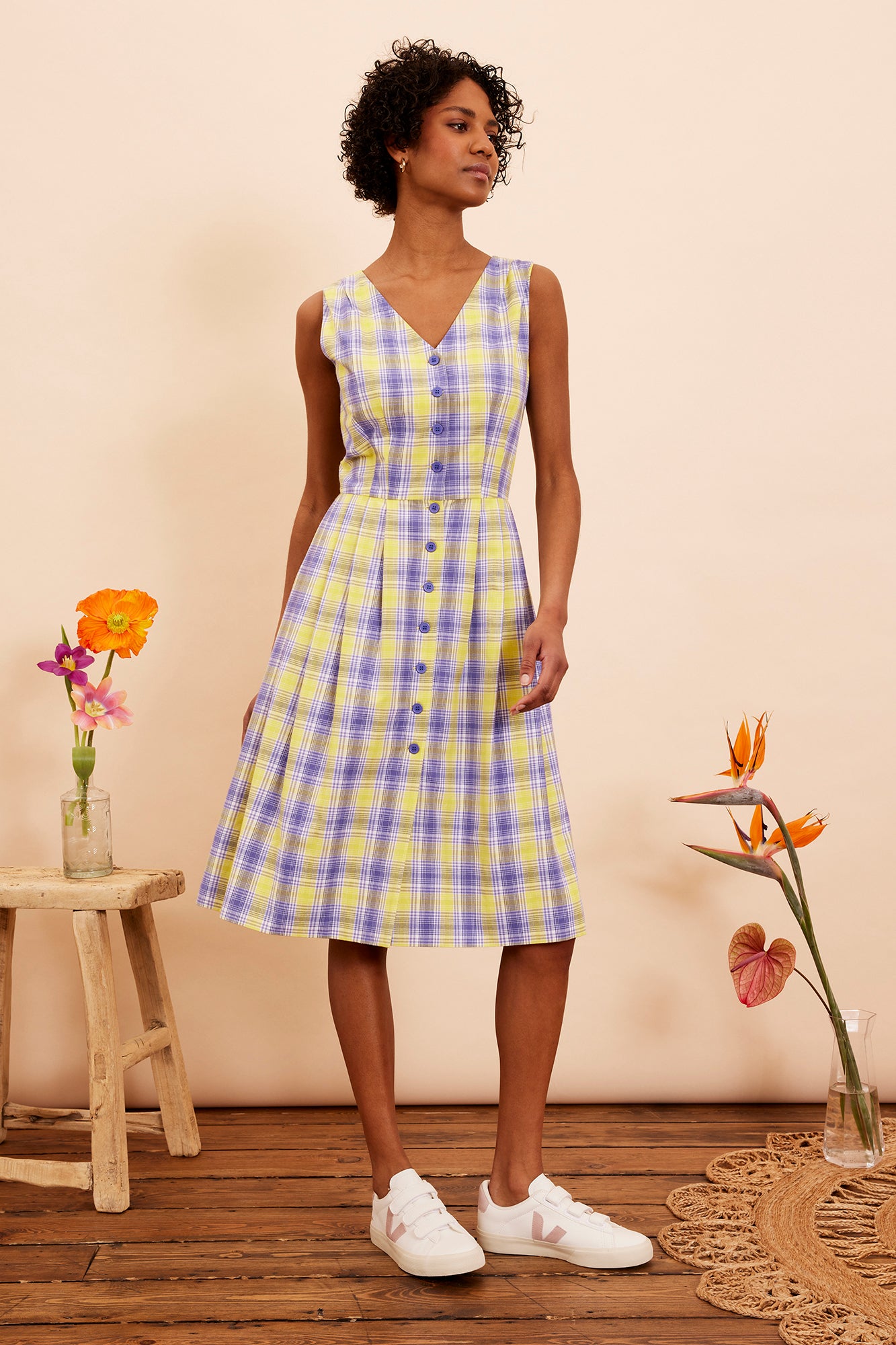 Sewing Pattern Emily Dungaree Dress Ladies Sizes 8-20 Pdf Download