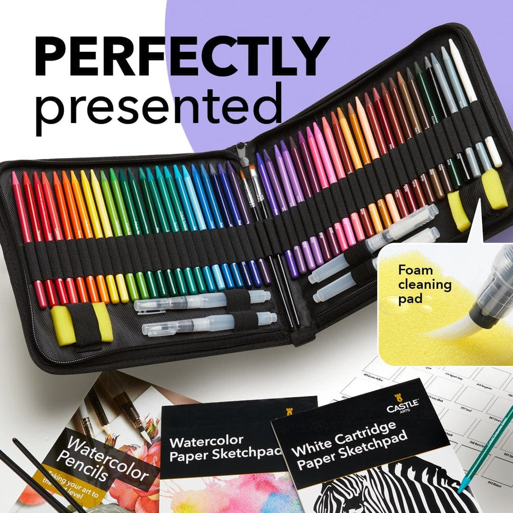 Watercolor Brush Pens Kit - 24 Markers with Paper Pad – Brite Crown