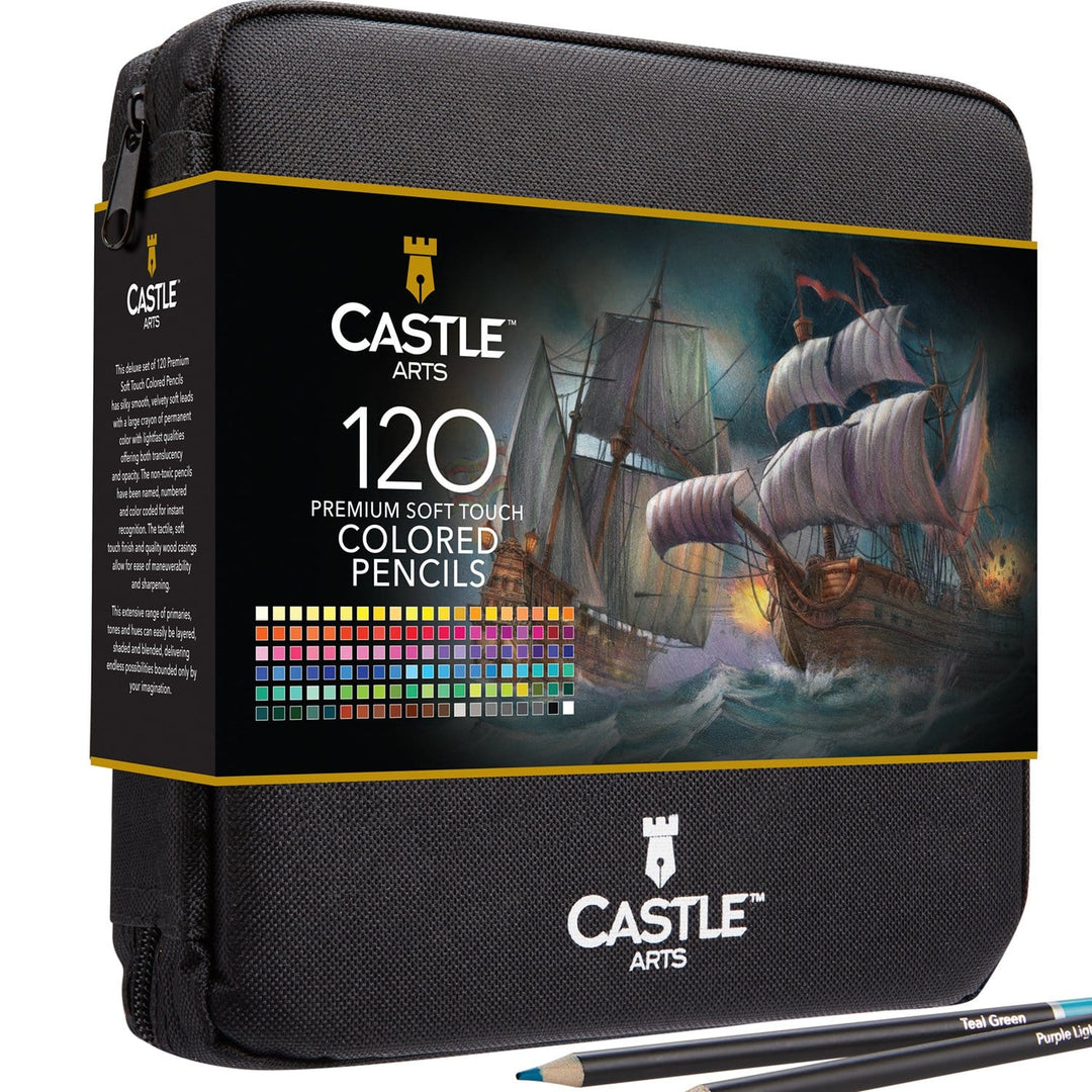 Castle Art Supplies 60 Piece Drawing & Sketching Set 