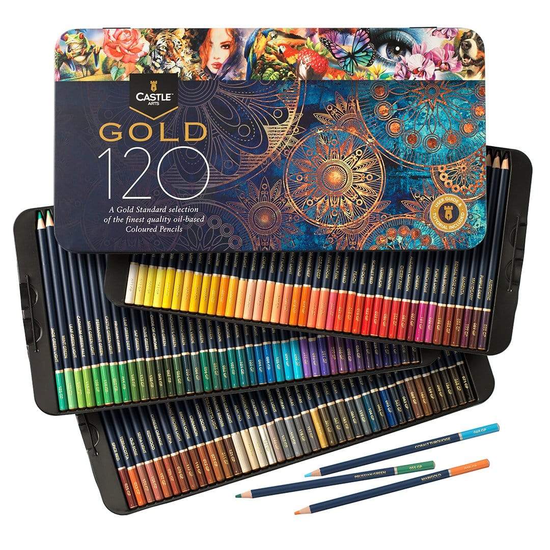 Shop 120 Colored Pencils Set, Numbered, with at Artsy Sister