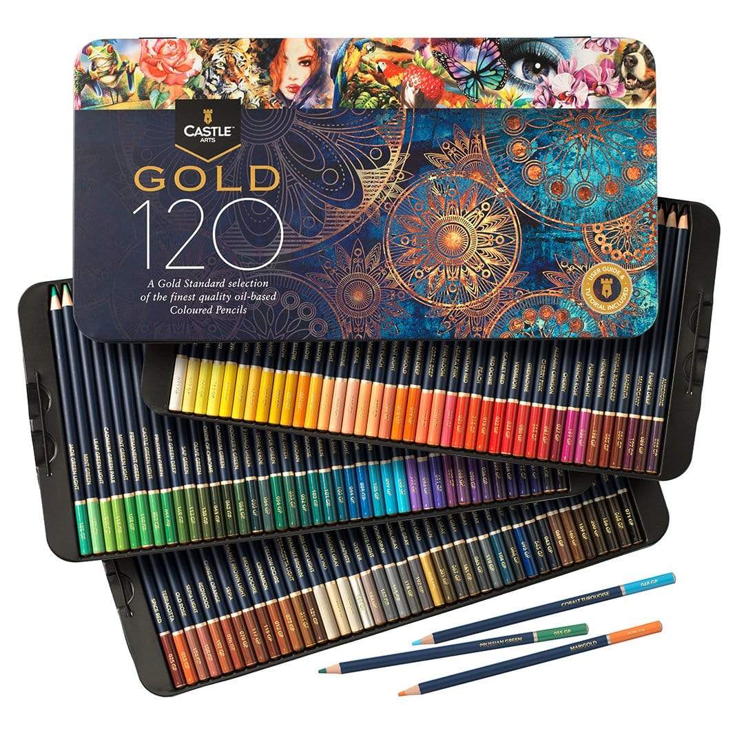 Castle Arts Colored Pencil Sets  Create Colored Pencil Drawings