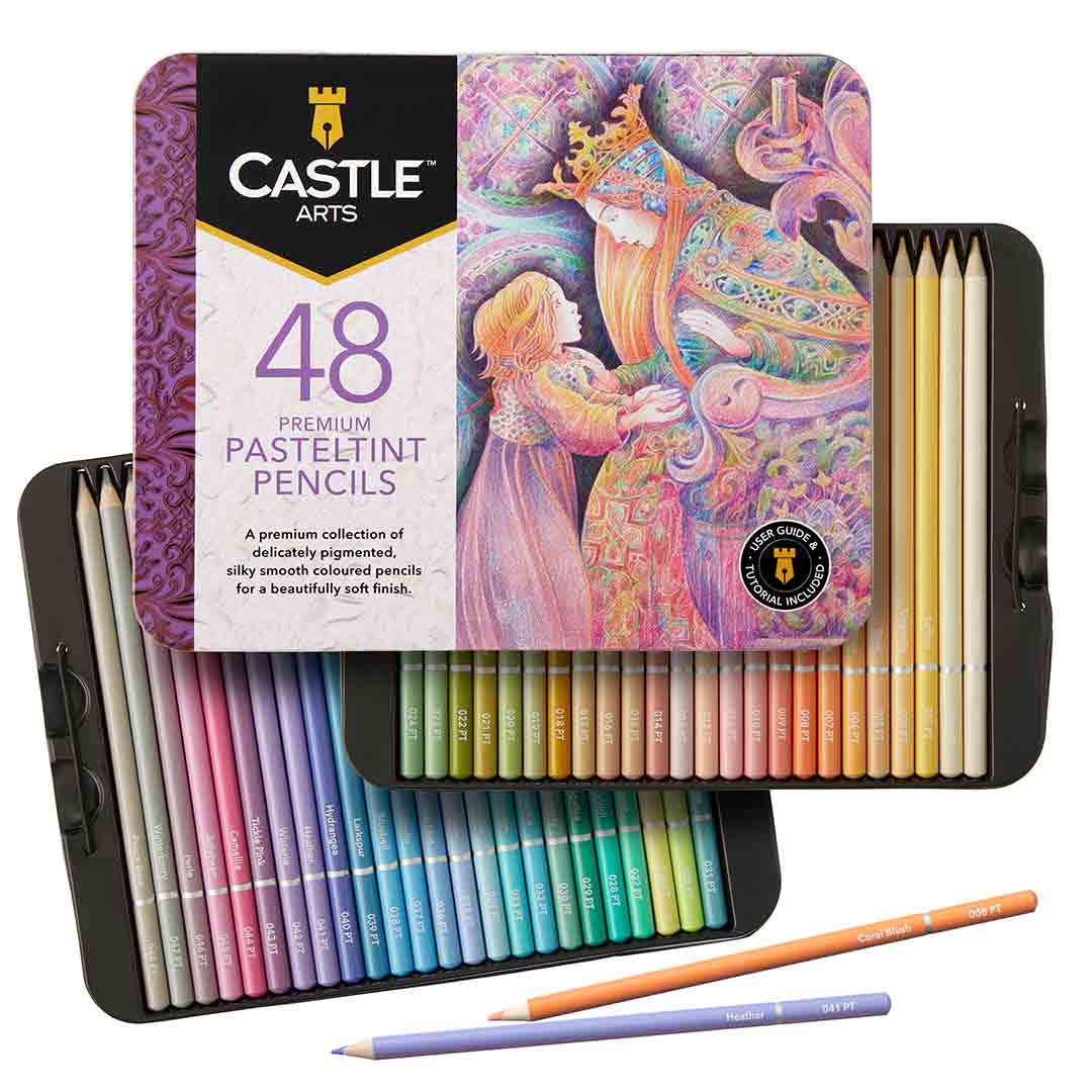 40-Piece Drawing & Sketching Art Set - Pro Artist Kit, Graphite, Charcoal,  Pastel Pencils, 40-Piece Drawing Set - Harris Teeter