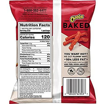 Fantastix!, Flamin' Hot Corn & Potato Snack Nutrition Facts - Eat This Much