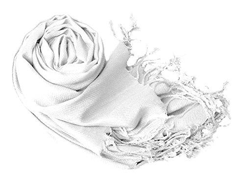 White Pashmina Shawl