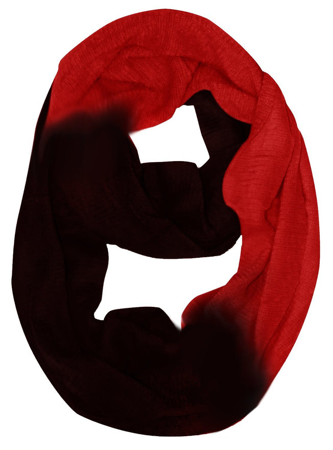 Wine crittendenwayapartments Cashmere feel Gorgeous Warm Two Toned Infinity loop neck scarf snood