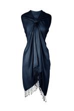 Midnight Blue Pashmina Wrap