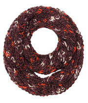 veritasfinancialgrp Multi Color Hand Knit Chunky Infinity loop Scarves extreme warmth