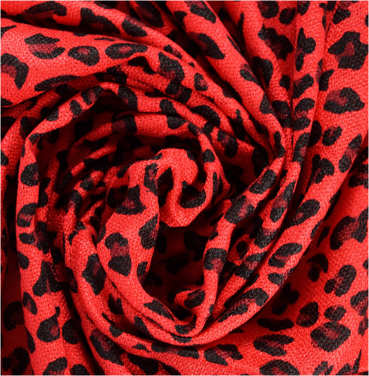 veritasfinancialgrp Animal Leopard Print Sheer Scarves Summer Shawls Wraps Fringes