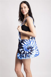 Tie-Dye Swirl 2 In 1 Beach Towel & Tote Bag