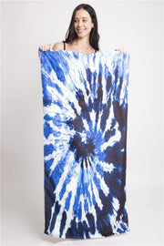 Tie-Dye Swirl 2 In 1 Beach Towel & Tote Bag